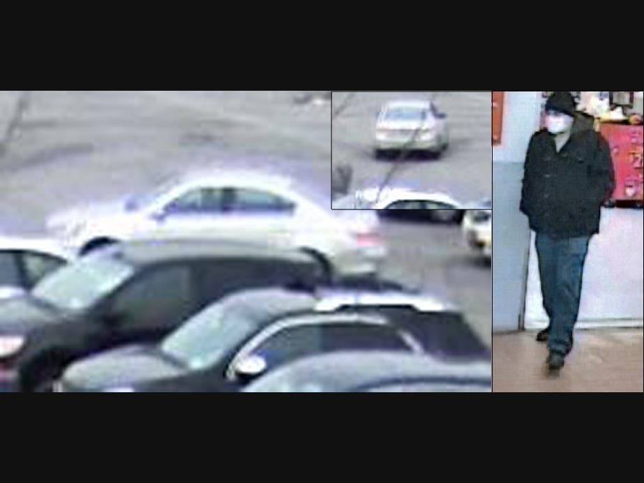 Police are trying to find a man who confronted a Walmart customer and displayed a handgun.