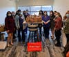 Salsa Fresca Mexican Grill delivered some of its fast-casual food to the vaccination team at the Marist College short-term mass vaccination site.