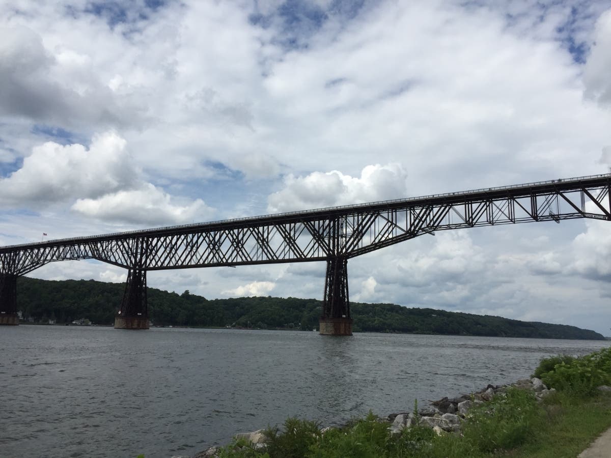 About 20 people were rescued from the Hudson River Wednesday in the area of the Walkway Over the Hudson after their boats capsized.