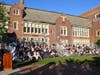 Bronxville Elementary School fifth-graders marked the successful completion of their elementary school days during an in-person moving-up ceremony on June 23.