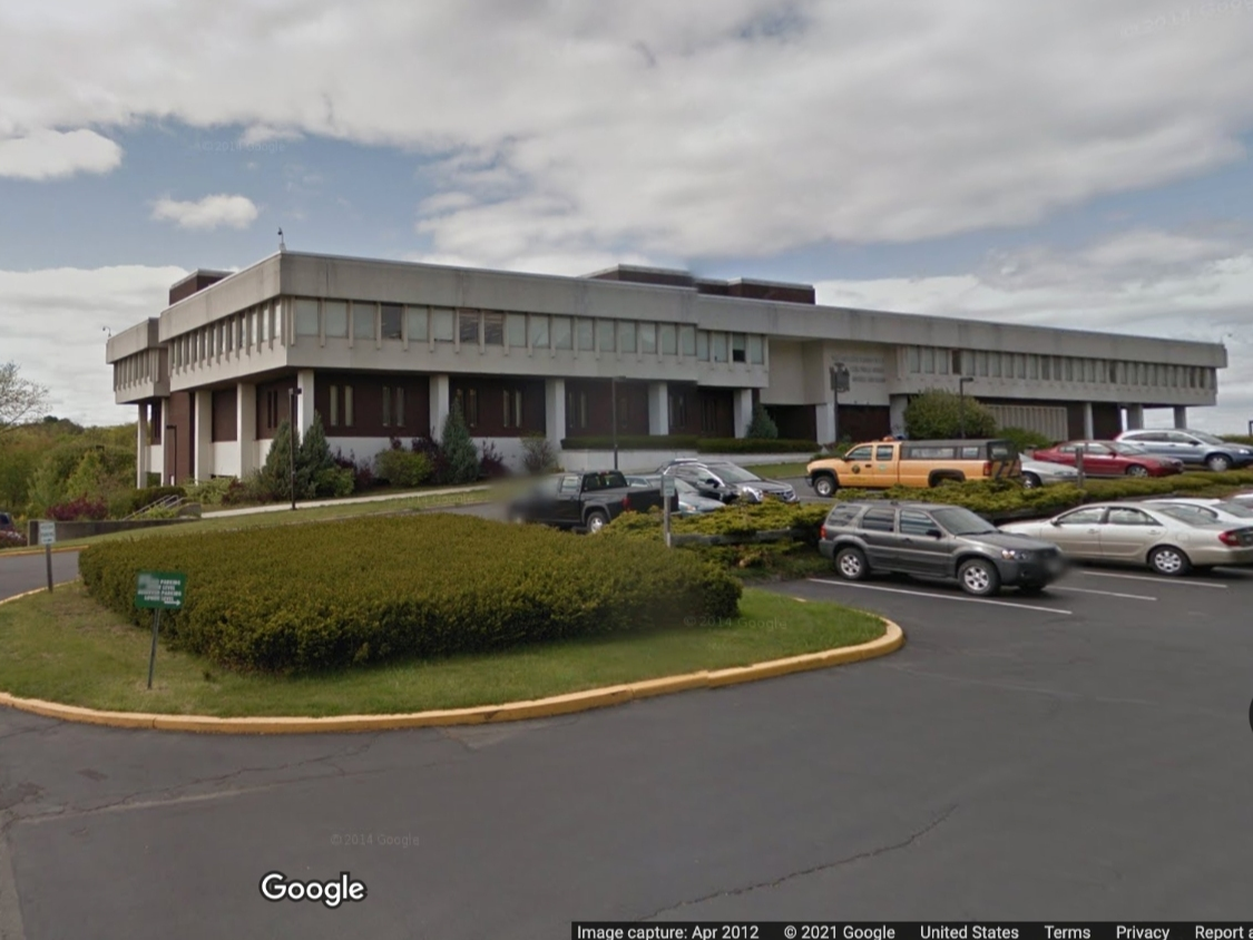 New York opened vaccination sites in state office buildings Wednesday.