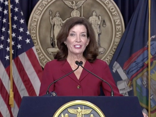 Gov. Kathy Hochul announced the resignation of state Health Commissioner Dr. Howard Zucker.