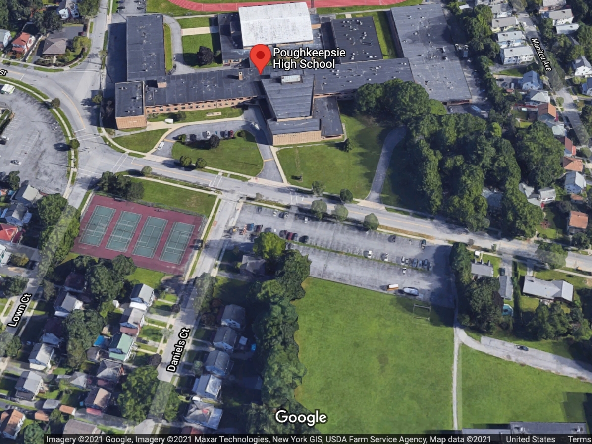 Two teens were taken into custody after the first of two shootings in Poughkeepsie Monday.