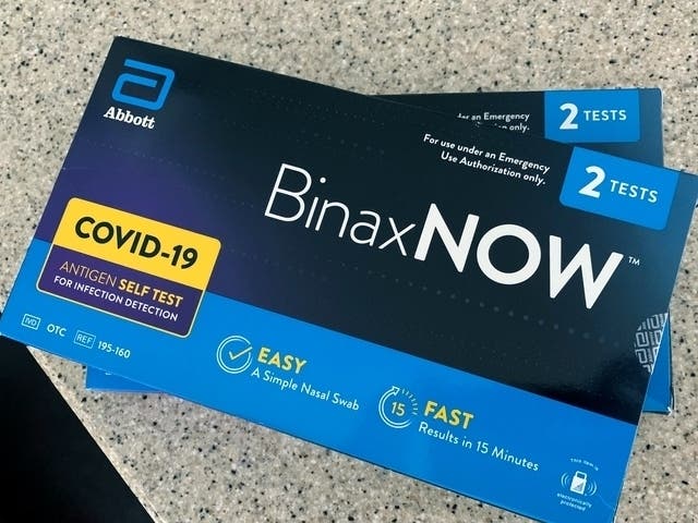 The Biden administration is requiring insurance companies to cover the cost of at-home COVID-19 tests.