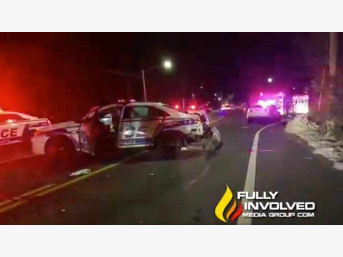 Alleged Drunk Driver Crashes Into Police Car, Injures Officer | Shirley ...