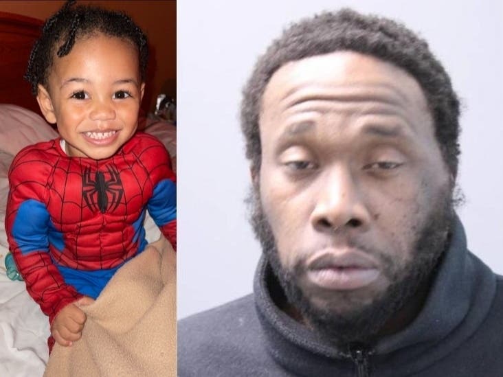 Sherman Roberts Jr., 36, took his girlfriend's 2-year-old son from a Commack home and was arrested on Sunday, Suffolk police said. 