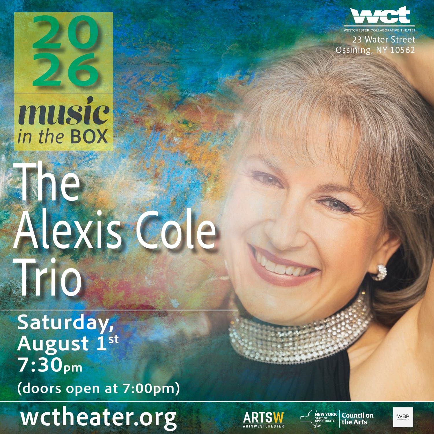 Westchester Collaborative Theater’s Music in the Box Series Features Vocalist Alexis Cole