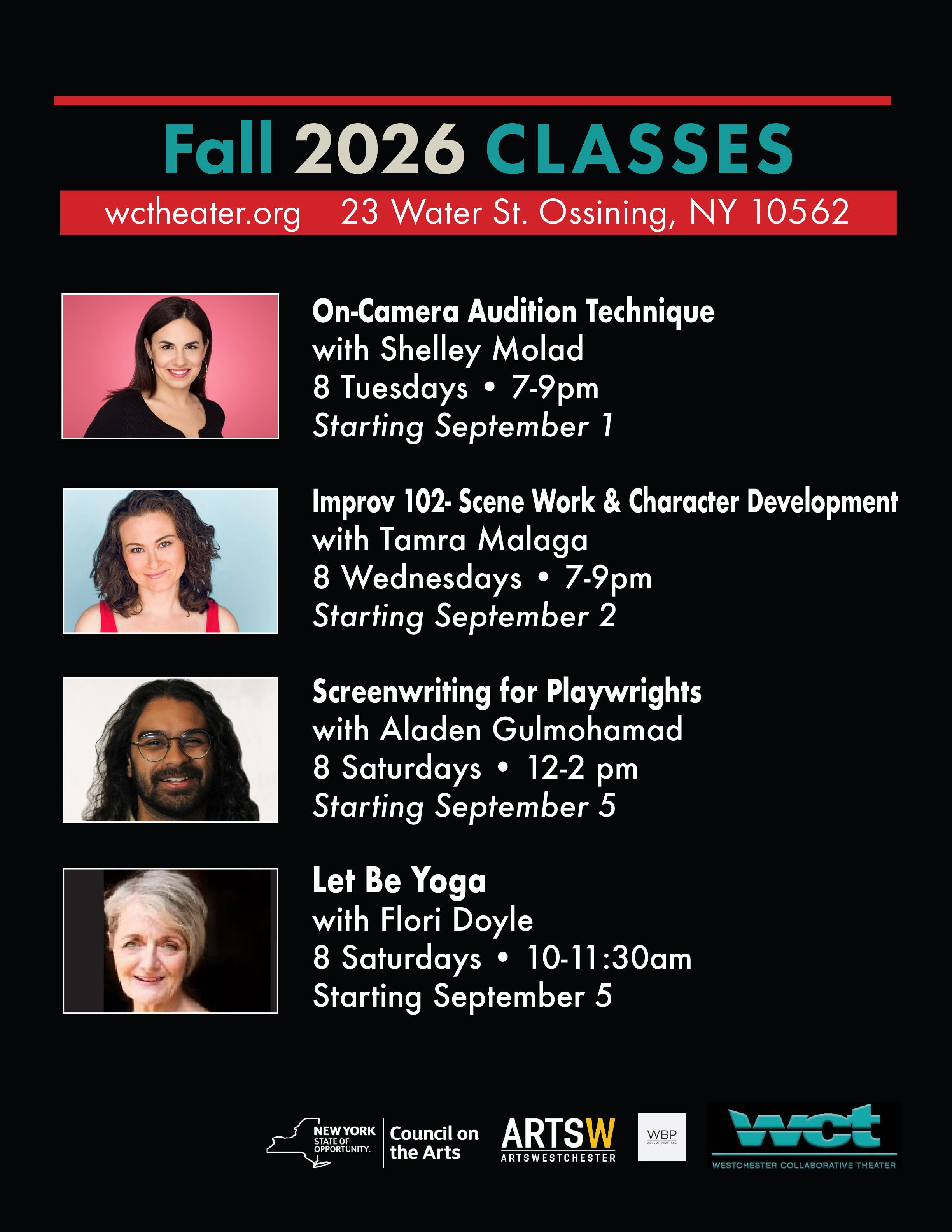 Fall 2026 Classes