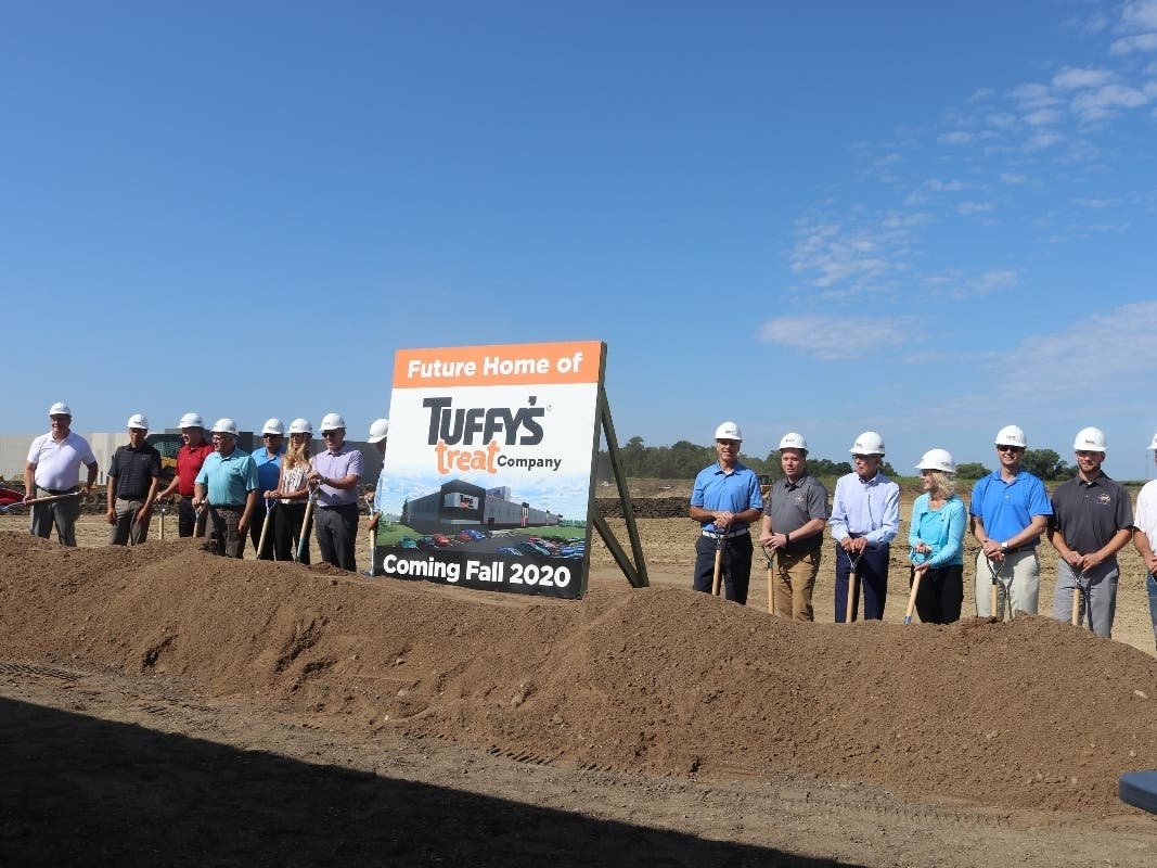 Tuffy's Pet Foods Breaks Ground on Pet Treat Facility in Delano Edina