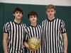 Jack Montalto, Adam Cinque, and Daniel Brener volunteered as referees.