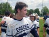 Winning pitcher Ben Schild 