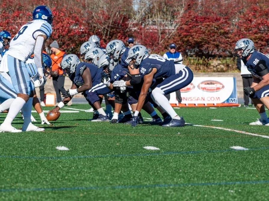 Monmouth's offensive line