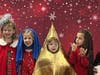 The nativity with our star, Mary, Joseph,  and Angel