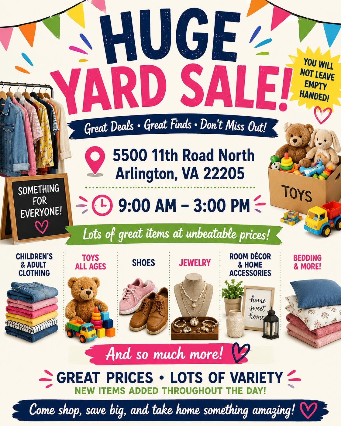 HUGE Yard Sale 