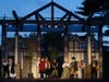 MERRY WIVES OF WINDSOR... what are sets USUALLY look like. This year's cabaret will be on a bare stage.