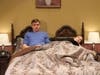 Seen here in rehearsal for SAME TIME, NEXT YEAR at The Kweskin Theatre in Stamford are Paul and Sophie Tiesler as George and Doris - two people very much in love and married, but not to each other! The show plays one weekend only, February 25 through 28.
