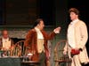 Jonathan Jacobson (right), Jim Muthersbaugh (left) & Lou Ursone,  reprise their roles as Thomas Jefferson, (right), Charles Thomson (left), and John Adams in 1776. (Photo from  2010 production at Curtain Call.)