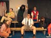 The cast of Curtain Call's January production in rehearsal before the holidays!