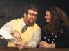 Husband and wife, Dan and Lauren Travers are seen here in rehearsal before the holidays!