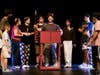 Curtain Call's cast of CHARLIE & THE CHOCOLATE FACTORY start rehearsing with set pieces. 