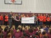 the Burlington Co presents a gift to the Avery Elementary School