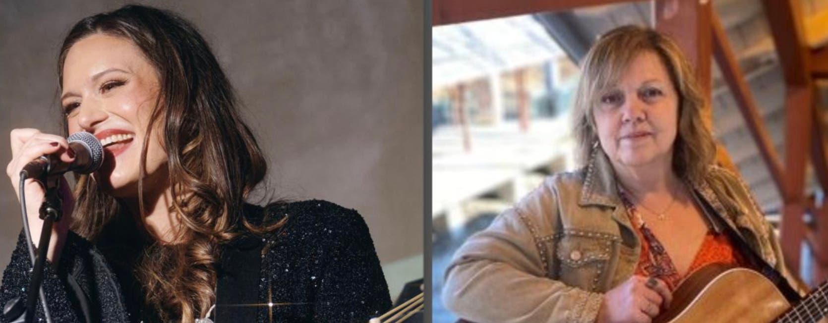 Kelly Center - Lauren Minear with Julieann Ott....blending alternative, pop, rock, and folk