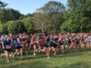 Start of the annual Saturday in the Park Women's 5K