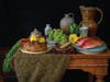 "Eat, Drink, and Be Merry" featuring pottery by Stephen Lally