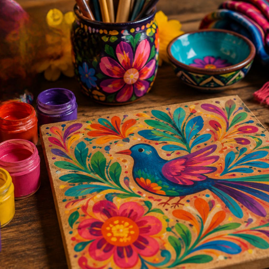 Colors of Latin America: Hispanic Folk Art (Ages 12 to Adult; Register ASAP) Wed September 23 @ 6:00