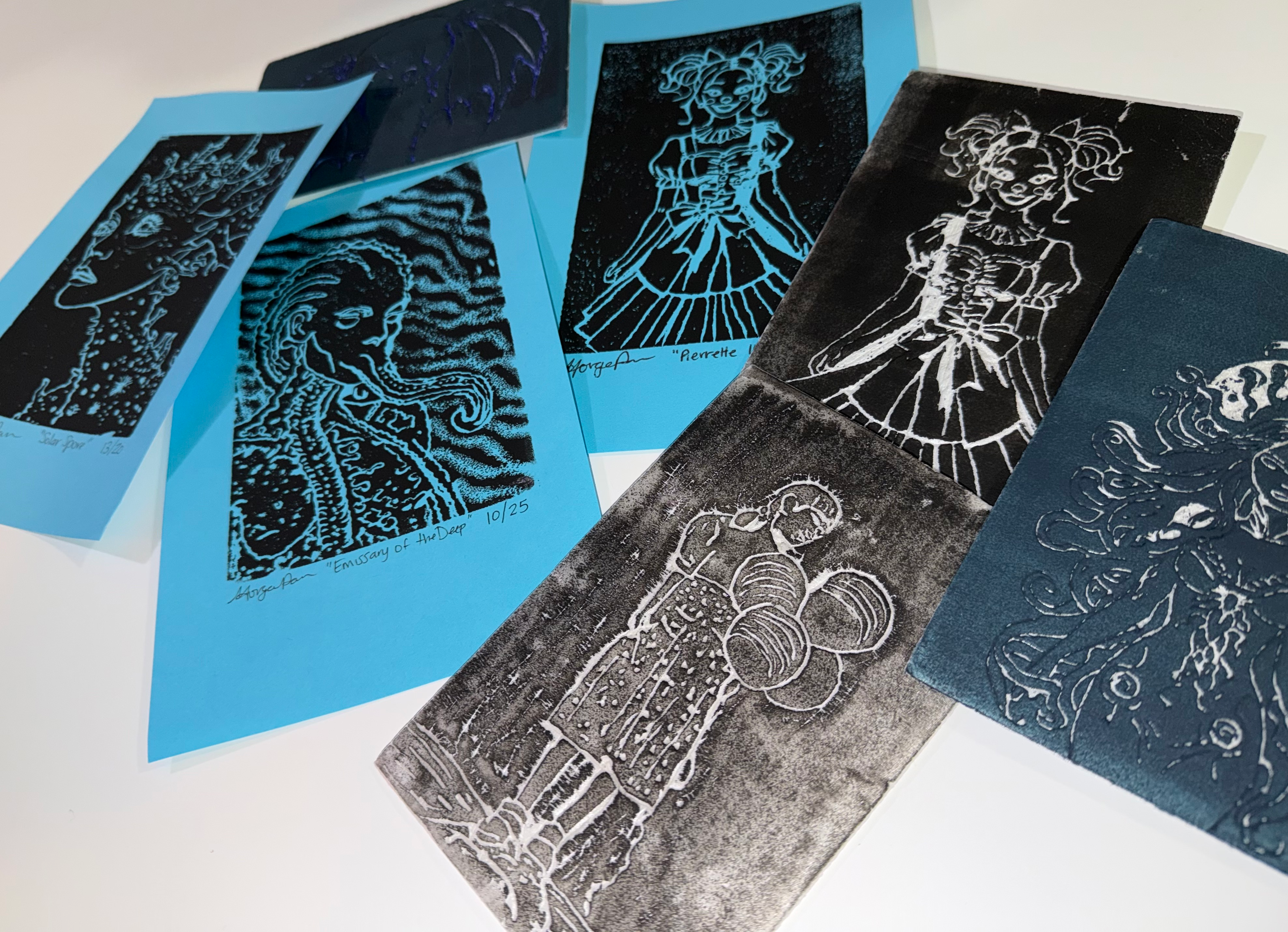 Intro to Block Printing (Age 12 to Adult; Register by 9/30) Sun October 4 @ 10:00 am - 12:00 pm