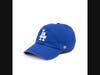 Pacific Park x ’47 Brand hats feature the iconic Dodgers logo paired with custom embroidery, including a Ferris wheel icon and “Pacific Park” on the side and “Santa Monica Pier” on the back