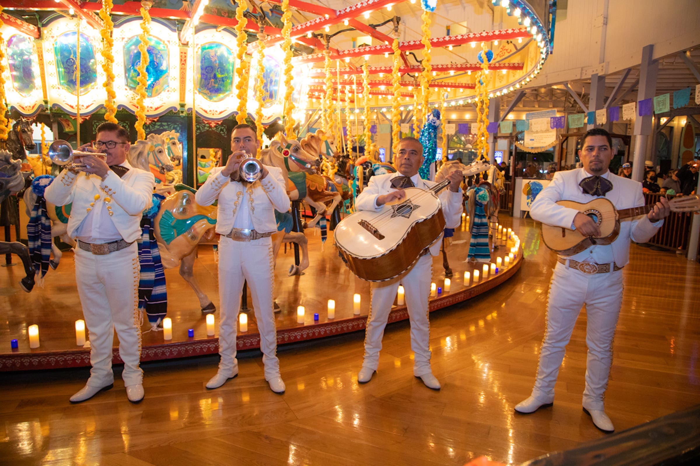 Santa Monica Pier Honors Mexican Icon Pedro Infante With Aztec Dancers, Mariach & Ballet Folklórico