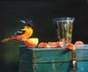 "Baltimore Oriole", oil by Jim Ryan