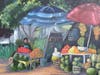 from "Mercado de Frutas," Oil by Joanne Ravgiala