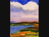 "Marsh and Sky" watercolor by Nancy Reiss