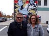 Singer/Songwriter Don McLean with Theresa Kump Leghorn, President of the New Rochelle Council on the Arts.