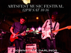 The ArtsFest Music Festival will feature live music from 8 bands on Saturday and Sunday