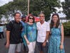 Catherine White at the Summer Sounds Concert Series at Hudson Park with (L to R) Parks & Recreation Deputy Commissioner Vincent Parise, County Legislator Damon Maher and Rose Tilley, Senior Vice President for Development at Twinings Properties