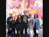 New Rochelle City Council members Yadira Ramos-Herbert and Martha Lopez with Street Art for Mankind founders Audrey and Thibault Decker, New Rochelle Commissioner of Development Adam Salgado and Theresa Kump Leghorn, President of the New Rochelle Counc