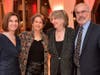 NRPLF Vice President Lynn Green, who chaired the Gala, with honoree Ellen Miller-Sonet, City Historian Barbara Davis and honoree Steve Sonet 
