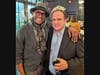 Alvin Clayton, owner of Alvin & Friends, with Westchester County Clerk Tim Idoni.