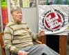 Ed Pasciuti visited the New Rochelle Public Library's teen room on December 11th.