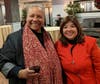 NRCA Board member Leslie Demus with new Advisory Board member Ximena Francella.