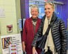 NRCA Board members Margret Chadwick (Recording Secretary) and Karen Keller Selman (Assistant Treasurer) helped out at the post-performance the reception.