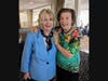"Community Champion" award winner Barbara Davis, co-Director of the Westchester County Historical Society, with Dianne Flagello, a founding member of the New Rochelle Council on the Arts. 