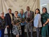 Members of the NRCCS Board with this year’s Community Champions: (L to R) President Karenann Carty and Secretary Eddie Castro; honorees Angela Belsole, Barbara Davis and Minister Mark McLean; Vice President Denise Link and Treasurer Millicent Lee.