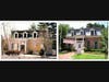 The Huguenot Children's Library before and after the renovation.