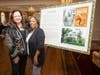 Caroline Doctorow and NRHS classmate Sharon Weekes-Threash.