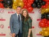 Emcee Tony Aiello with his wife Liz Aiello