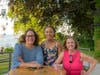 NRCA President Theresa Kump Leghorn enjoying the summer breeze with Mayor Yadira Ramos-Herbert and Andrea DiGioia Rothberg.